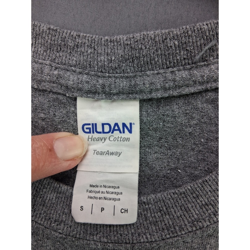Gildan UC Davis T-Shirt 2017 Event Staff Small Gray Graphic Short Sleeve Cotton - Picture 3 of 6